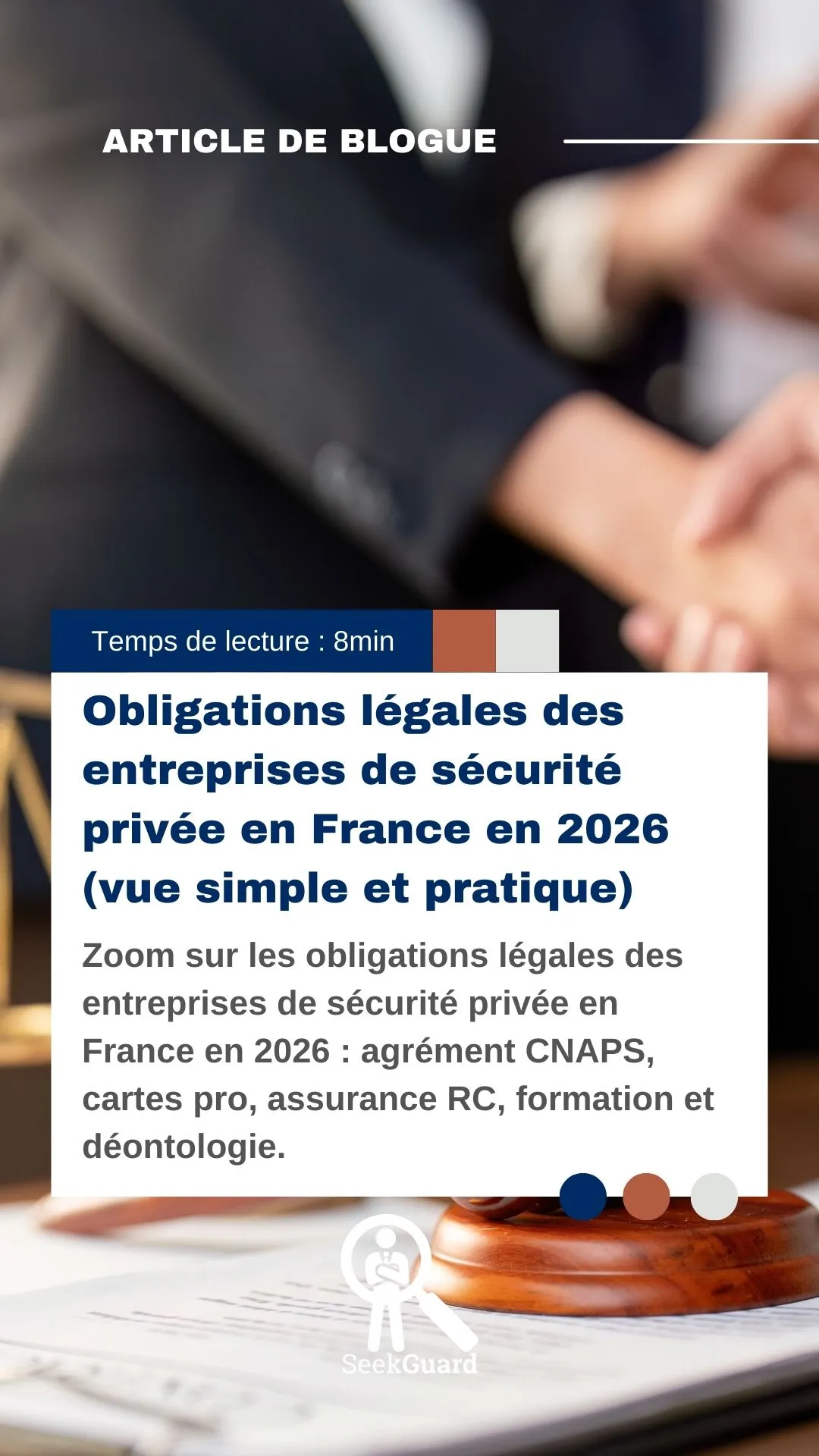 Entreprises de sécurité privée : obligations légales 2026