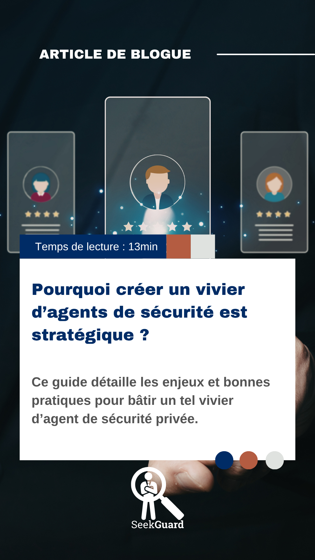 Pourquoi créer un vivier d’agents de sécurité est stratégique ?
