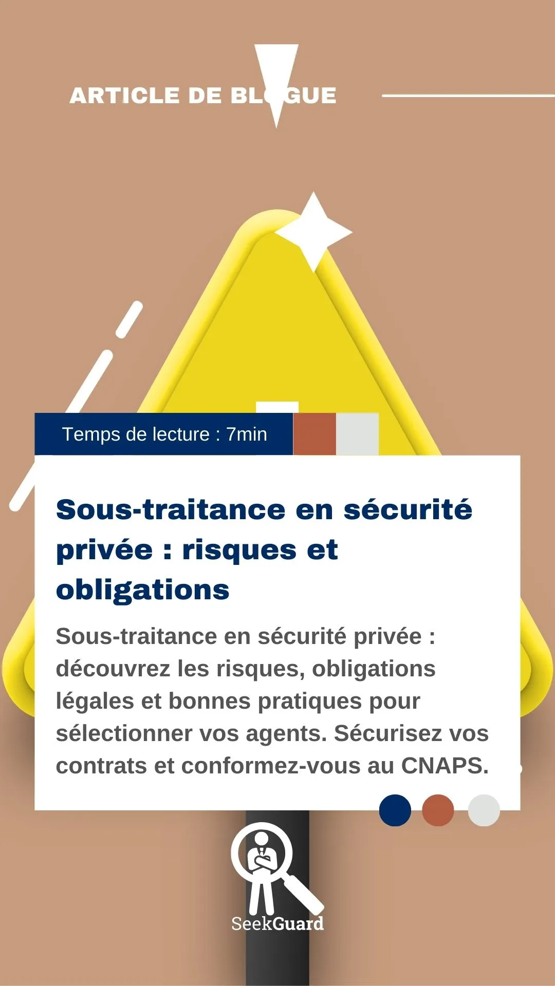 Sous-traitance en sécurité privée : risques et obligations